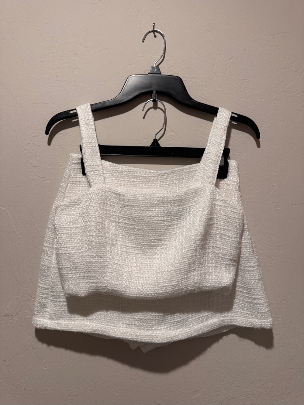 Lulus White Tweed Two Piece Set